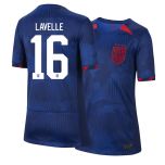 Nike USWNT Youth 2023/24 Away Jersey LAVELLE 16