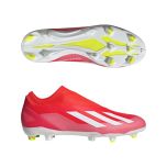 adidas X Crazyfast League Laceless FG Soccer Cleats | Energy Citrus Pack