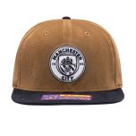 Fan Ink Manchester City Cognac Snapback Hat