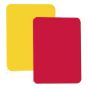Referee Cards - 1 Red and 1 Yellow