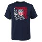 USA Youth Divide Cotton Tee Shirt