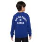 Nike FC Barcelona Youth NSW Club Crewneck