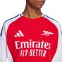 adidas Arsenal 2024/25 Men's Long Sleeve Home Jersey