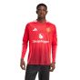 adidas Manchester United 2024/25 Men's Home Long Sleeve Jersey