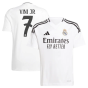 adidas Real Madrid 2024/25 Youth Home Jersey VINI JR 7