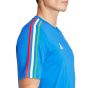 adidas Italy Men's DNA 3-Stripes Tee