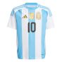 adidas Argentina 2024 Youth MESSI Home Jersey