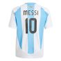 adidas Argentina 2024 Youth MESSI Home Jersey