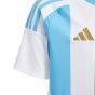 adidas Argentina 2024 Youth MESSI Home Jersey