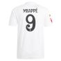 adidas Real Madrid 2024/25 Men's Authentic Home Jersey MBAPPE 9