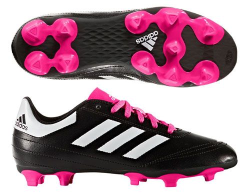 Centrum Tegne Nedgang adidas Junior Goletto VI FG - Core Black/Footwear White/Shock Pink | Soccer  Village