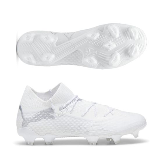 PUMA Future 7 Ultimate FG Soccer Cleats | White Pack