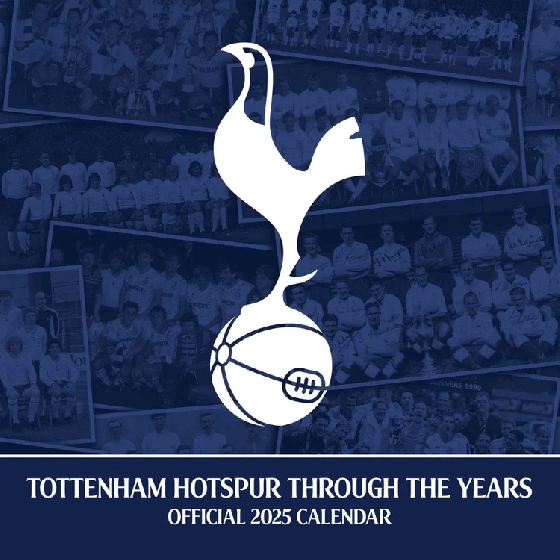 Tottenham Hotspur FC Club Legends 2025 Calendar