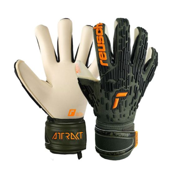 reusch Attrakt FreeGel Gold X Goalkeeper Gloves