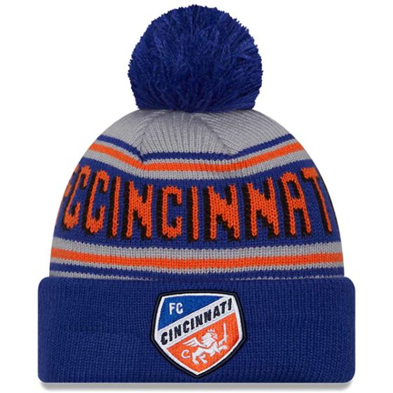 New Era FC Cincinnati Knit Pom Beanie