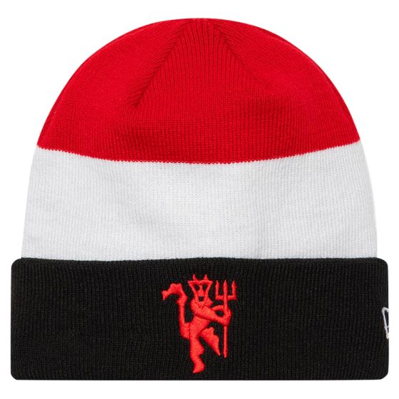 New Era Manchester United FC Flag Cuff Beanie