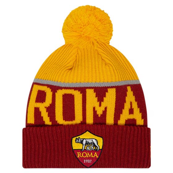 New Era AS Roma Sport Pom Beanie