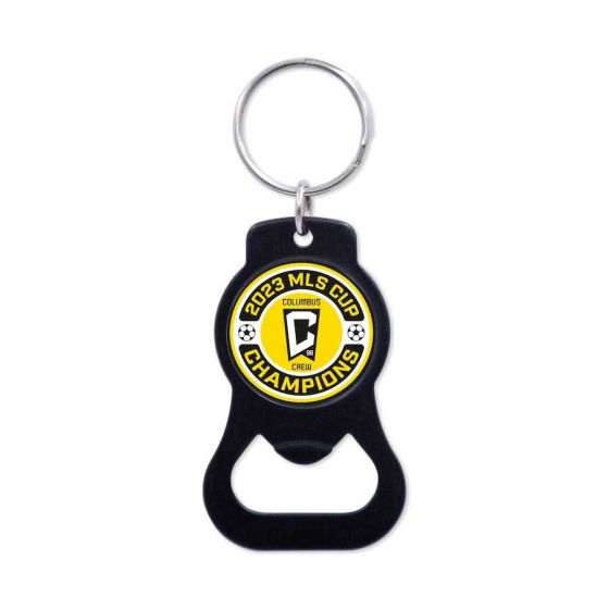 Wincraft Columbus Crew 2023 MLS Cup Champions Bottle Opener Key Ring