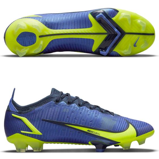 Nike Mercurial Vapor 14 Elite HG Hard Ground Soccer Shoes Blue