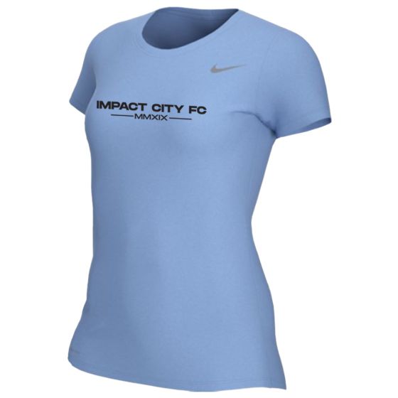 Nike Impact City FC Women's Legend S/S Crew MMXIX  Black Logo