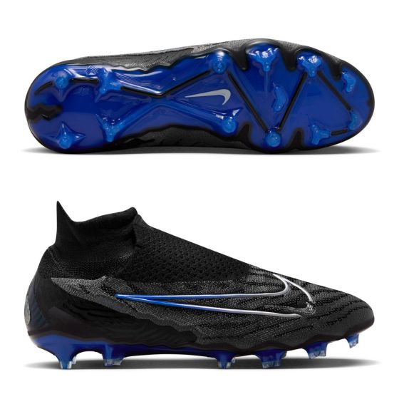 Nike Gripknit Phantom GX Elite DF FG Soccer Cleats | Black Pack