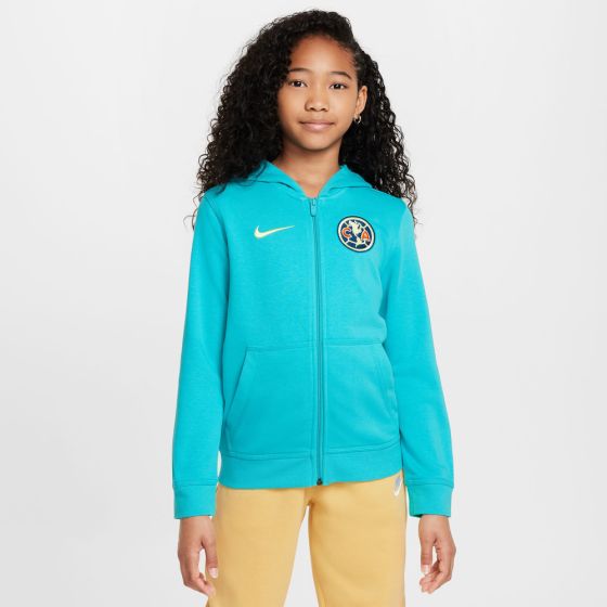 Nike Club America Youth Full-Zip French Terry Hoodie