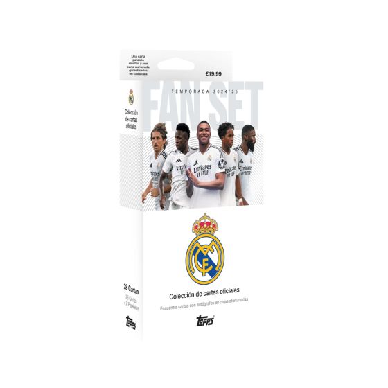 2024-25 Topps Real Madrid CF Fan Set (28 Cards)