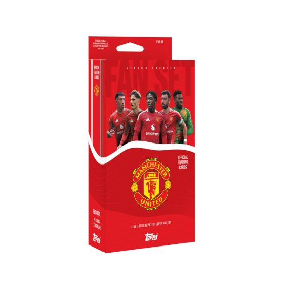 2024-25 Topps Manchester United FC Fan Set (28 Cards)