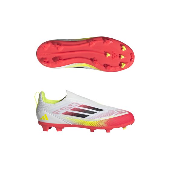 adidas F50 League LL FG/MG Junior Soccer Cleats | Pure Victory Pack