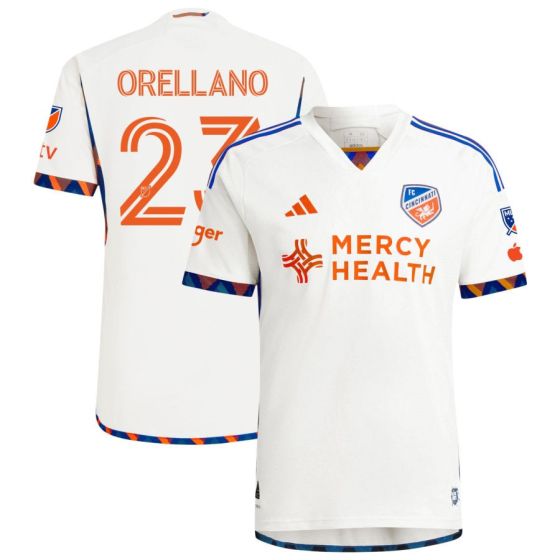 adidas FC Cincinnati 2024/25 Women's Away Jersey ORELLANO 23