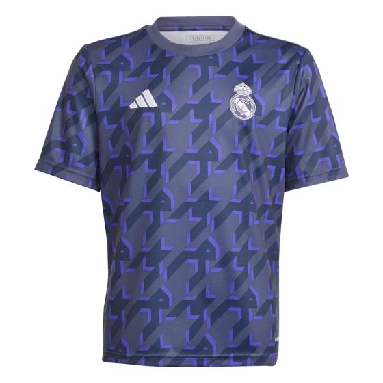 adidas Real Madrid Youth Prematch Jersey