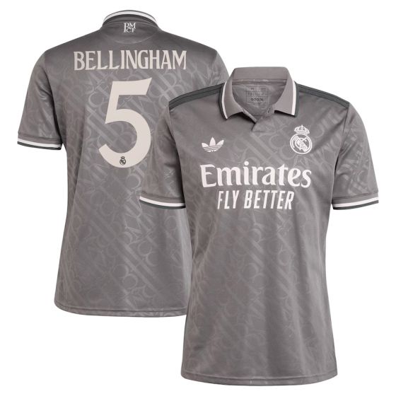 adidas Real Madrid CF 2024/25 Youth Third Jersey BELLINGHAM 5