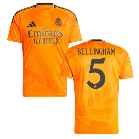 adidas Real Madrid 2024/25 Youth Away Jersey BELLINGHAM