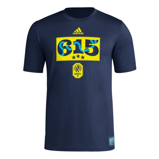 adidas Nashville SC Men's Jersey Hook Pregame Tee