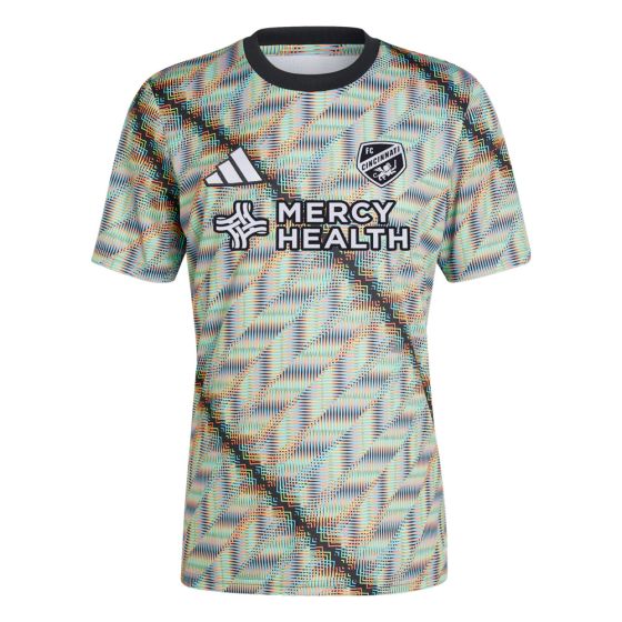 adidas FC Cincinnati Hispanic Celebration Youth Prematch Jersey