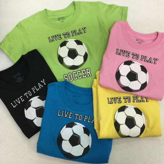 Youth Live to Play T-Shirt
