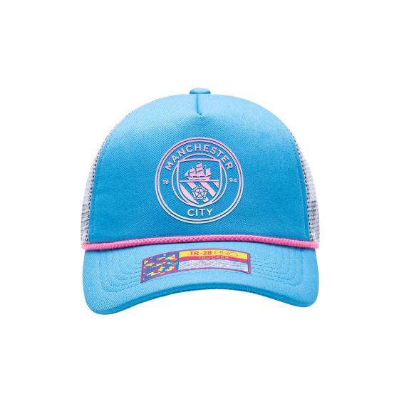 Fan Ink Manchester City Serve Trucker Hat