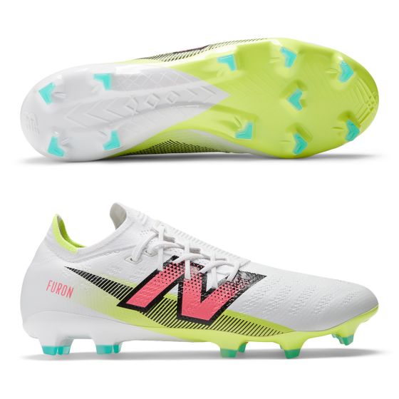 New Balance Furon Pro V7+ FG (2E Width) Soccer Cleats | Hi-Lite Pack