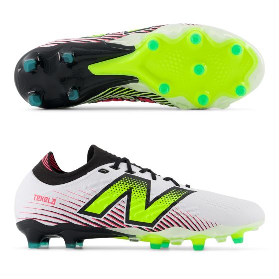 New Balance Tekela Pro Low V4+ FG (2E Width) Soccer Cleats | Hi-Lite Pack