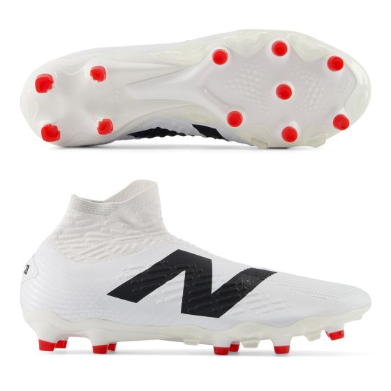 New Balance Tekela Pro V4+ FG Soccer Cleats | Whiteout Pack