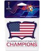 USWNT Champs Decal 4 inch X 4 inch