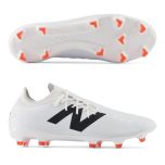 New Balance Furon Pro V7+ (Wide/2E) FG Soccer Cleats | Whiteout Pack