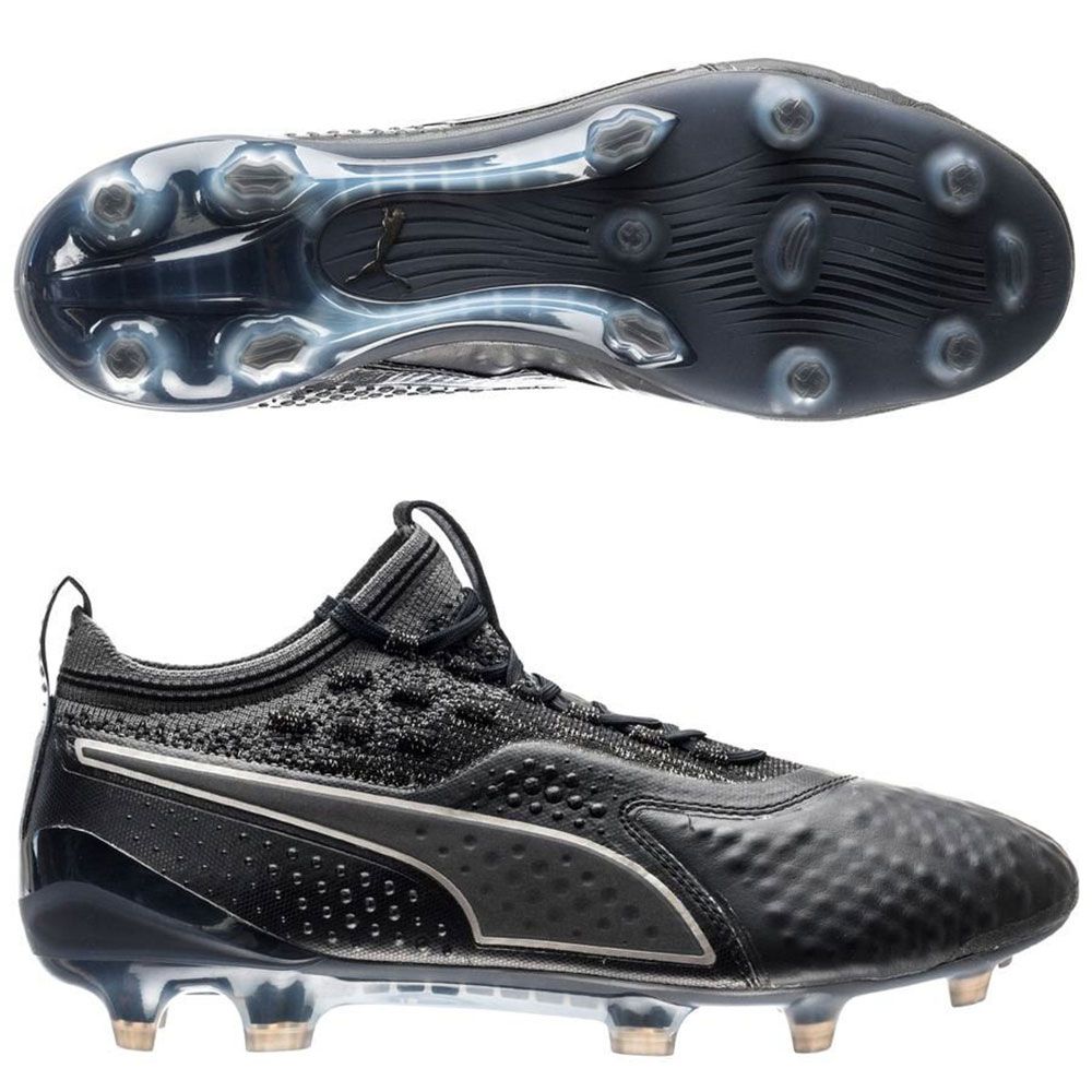 Puma leather on sale soccer cleats