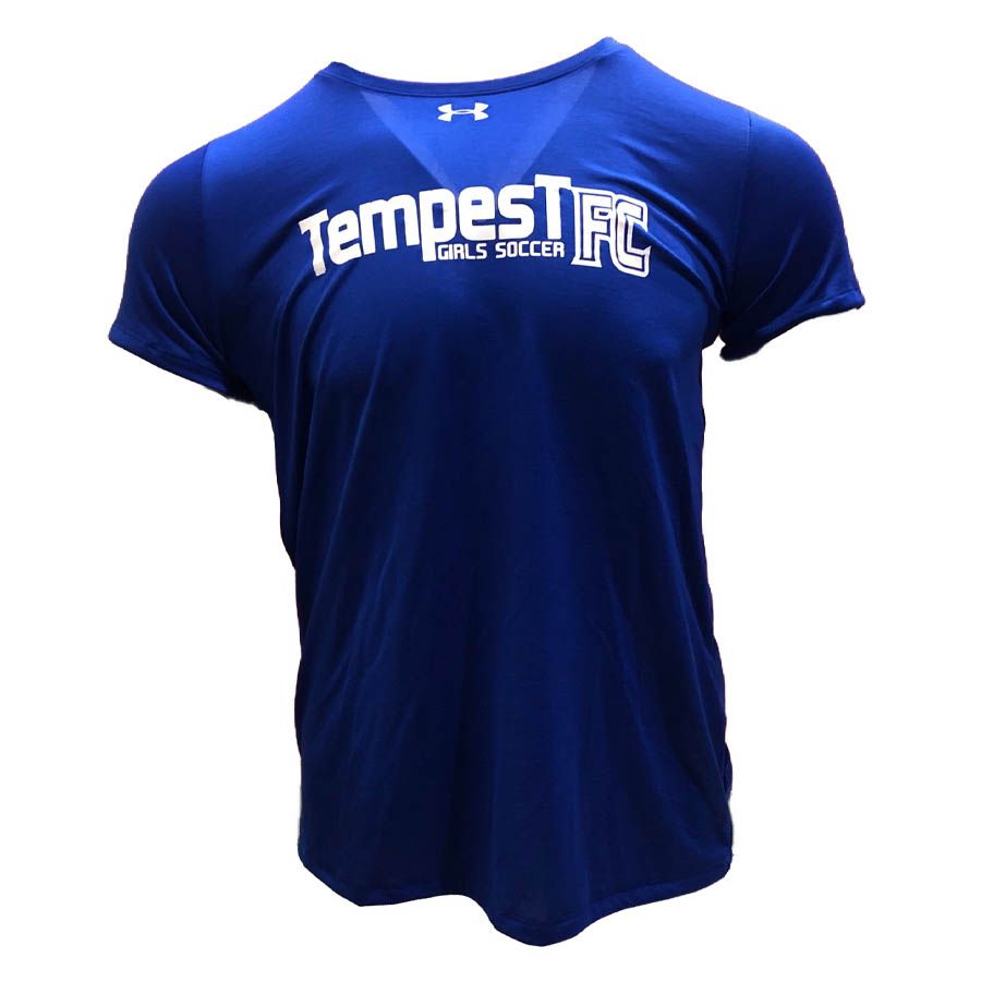 Under Armour Tempest Fc Women S Short Sleeved Locker Tee Women S