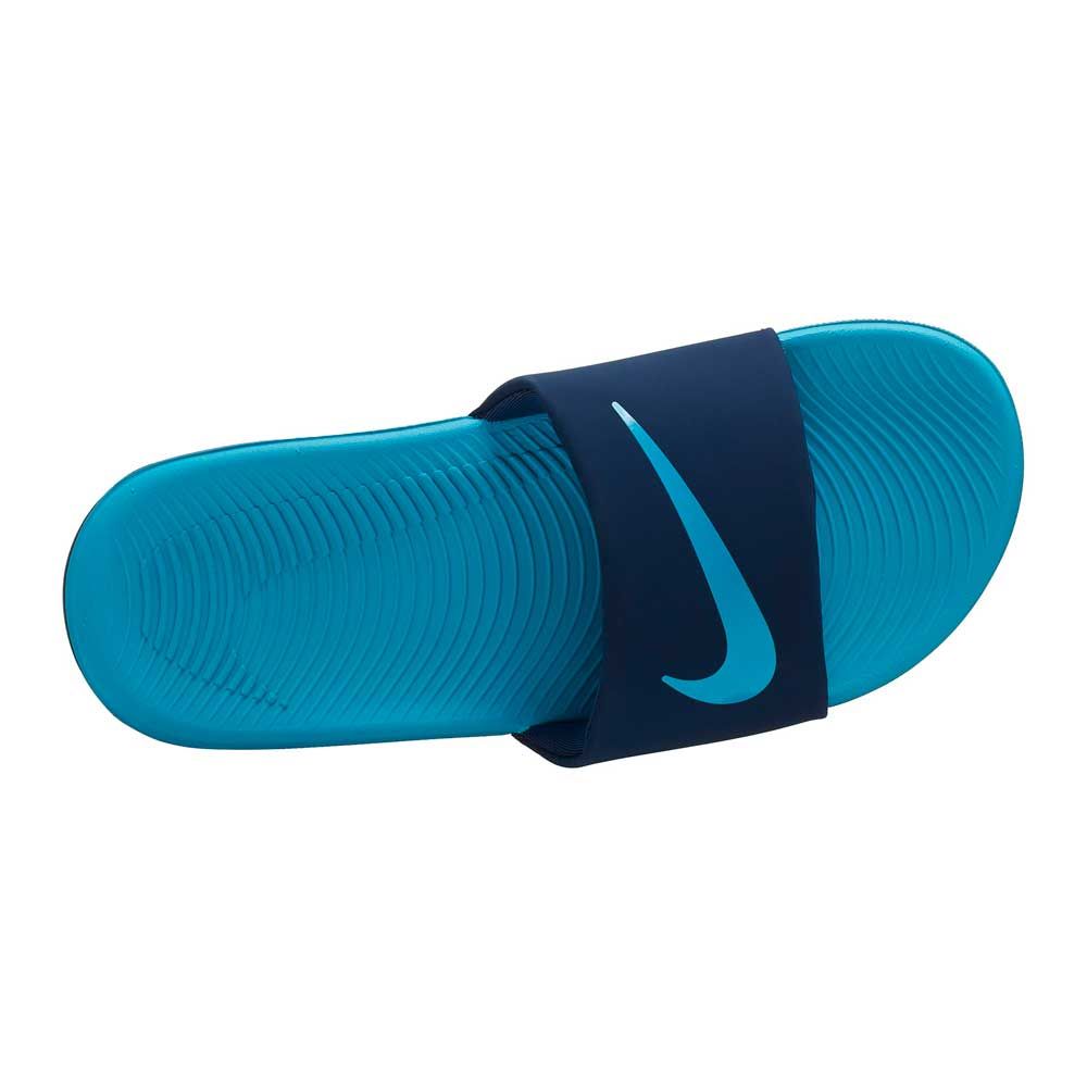 Nike Kawa Jr Sandal-Navy/Blue/Black | Soccer Village