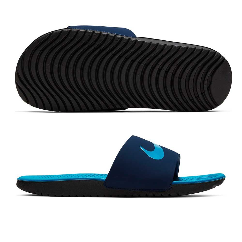 Nike Kawa Sandal-Navy/Blue/Black | Soccer