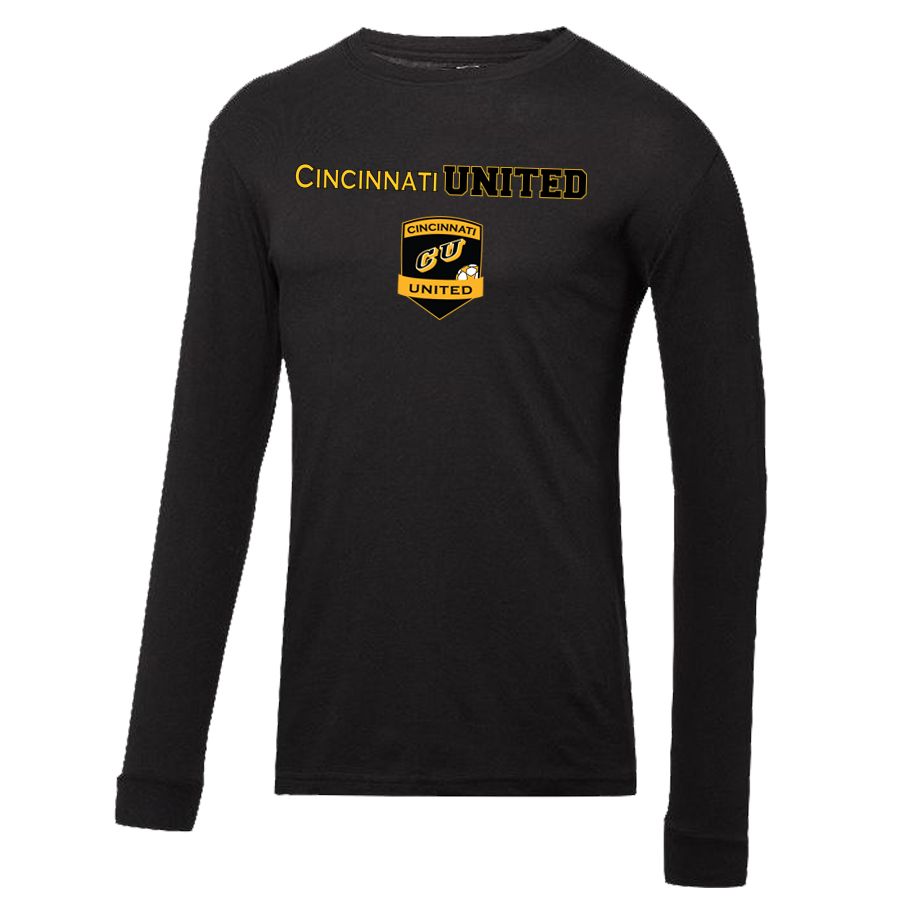Puma Cincinnati United City Long Sleeve Tee Black 892786 Soccer Village