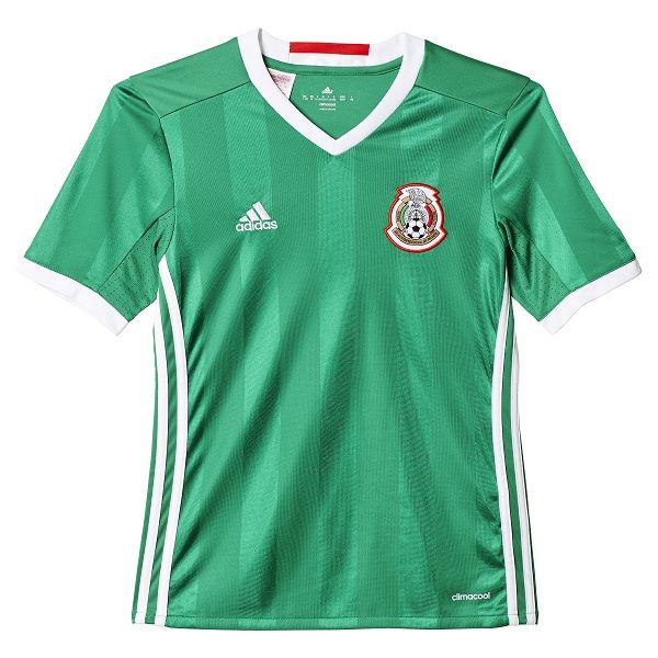 adidas Youth Mexico 2016 Home Jersey 