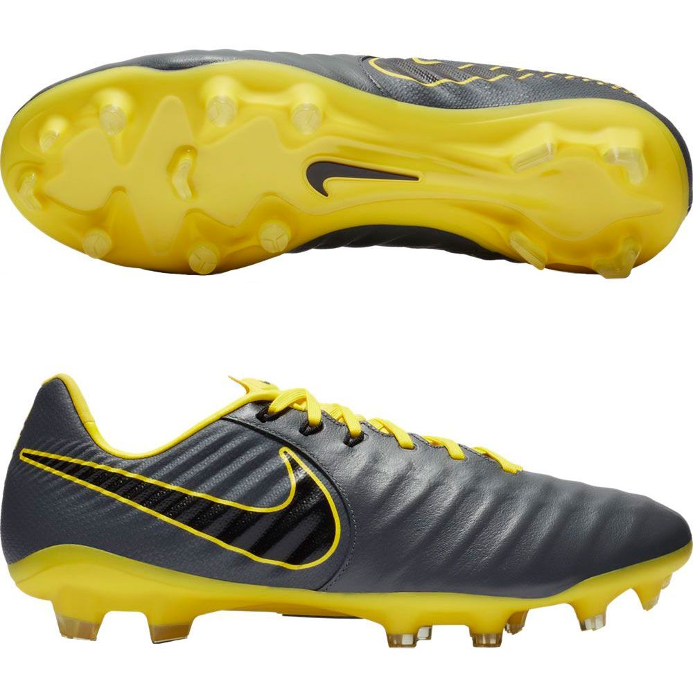 accept Beforehand Person in charge Nike Tiempo Legend 7 Pro FG-Dark Grey/Black/Opti Yellow | Soccer Village