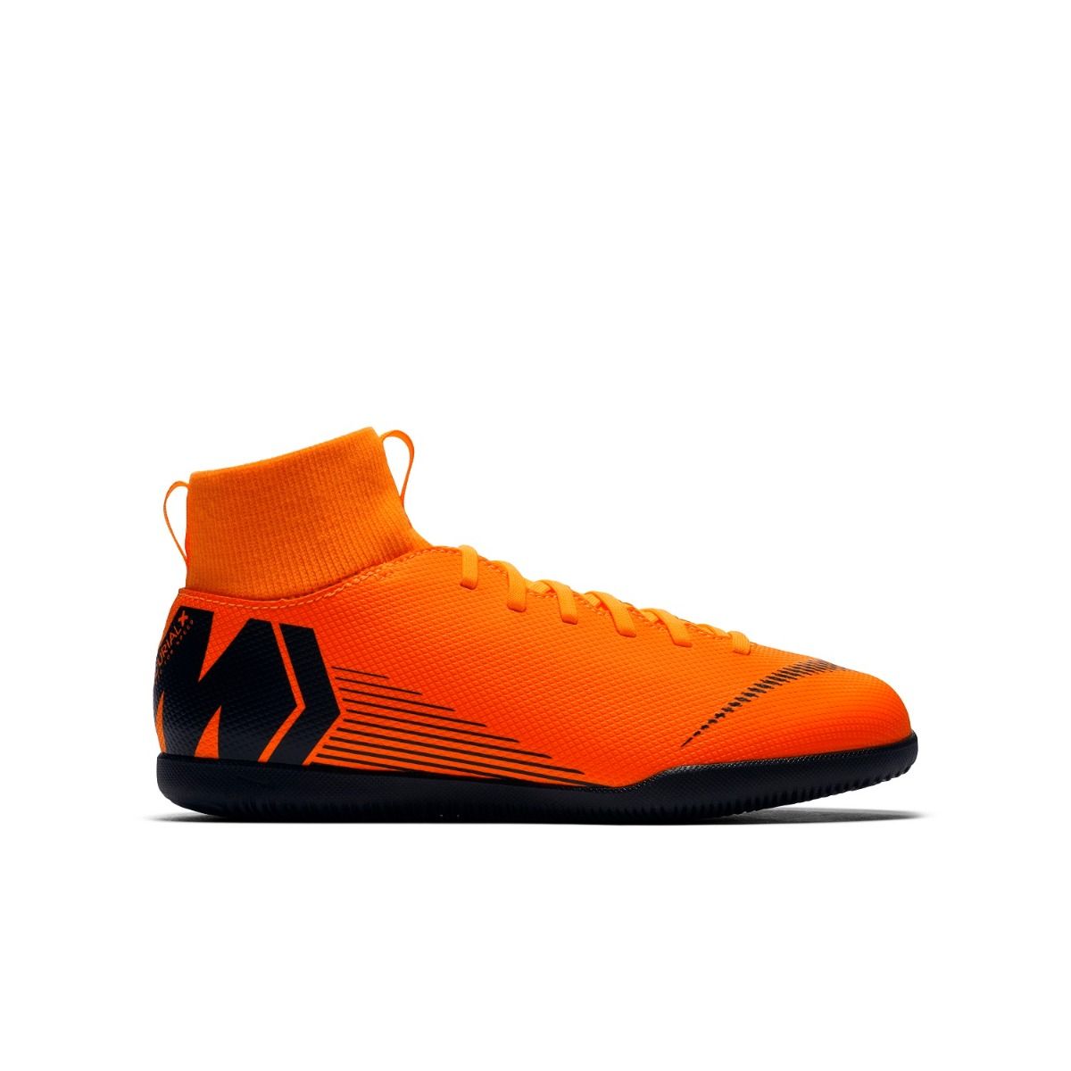 Nike Fußballschuh Mercurial Superfly VI Elite FG Orange White.